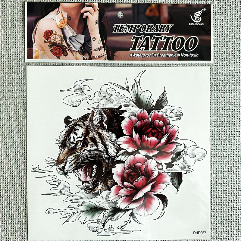 DHD001-059 Big picture Back Tattoo Sticker