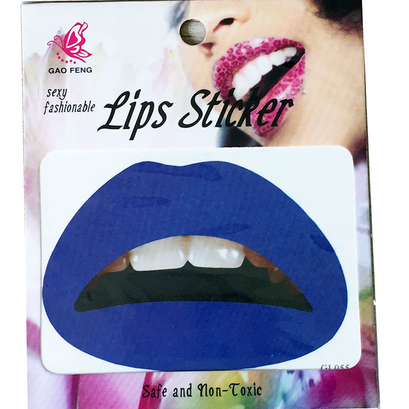 GL041-060 Temporary lip tattoo sticker