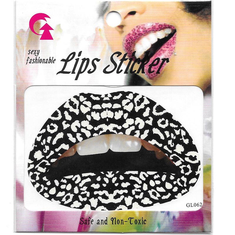 GL061-080 Temporary lip tattoo sticker