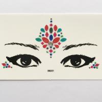 DG037 lady's party make up face sticker All in one face jewels sticker