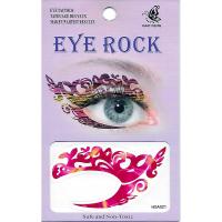 HSA021 left and right eye temporary tattoo sticker