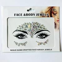 WNY-804-22 Temporary Face jewels Acrylic Crystal Glitter Stickers