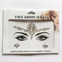WNY-804-5 Eye gilttle Rhinestone self Adhesive Jewels Face sticker