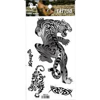 HM059 waterproof Tiger tattoo sticker